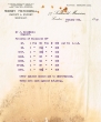 Facture rédigée le 06/01/1937 pour J. Hatchwell de Mogador
