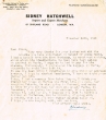 Lettre adressée le 24/11/1949 à Simon Hatchwell