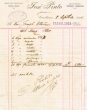 Facture rédigée le 08/09/1914 pour Joseph Ettedgui de Casablanca