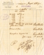 Facture rédigée le 08/09/1914 pour Joseph Ettedgui de Casablanca