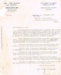 Lettre adressée le 03/11/1954 à J. Hatchwell