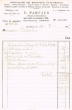 Facture rédigée le 24/08/1935 pour Mr Crévolin
