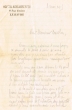 Lettre adressée en Mai 1915 à Mr Crévolin