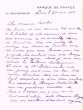 Lettre adressée le 03/01/1928 à Mr Crévolin