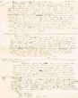 Brouillons de courrier rédigés en Août 1930