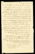 Lettre adressée à Shalom Hacohen