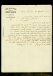 Lettre adressée à Isaac Bengualid