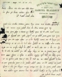 Lettre adressée à Shmuel Abendanan