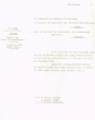Lettre adressée le 10/02/1955 au Directeur des Affaires Chérifienne de Rabat