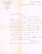 Lettre adressée le 15/10/1954 à Josué Corcos