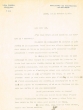 Lettre adressée le 10/10/1931 à E. Crévolin