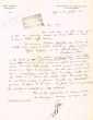 Lettre adressée le 26/07/1933 à E. Crévolin