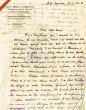 Lettre adressée le 17/11/1930 à E. Crévolin
