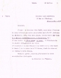 Lettre adressée le 26/07/1923 à Aaron Benchimol