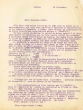 Lettre adressée le 19/09/1921 à Léon Caron