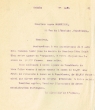 Lettre adressée le 23/08/1921à Aaron Benchimol