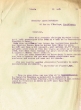 Lettre adressée le 12/08/1921 à Aaron Benchimol