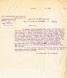Lettre adressée le 12/08/1921 au Conservateur de la Propriété Foncière à Rabat