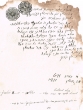Document du tribunal Rabbinique de Mogador - 1323