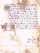 Document du tribunal Rabbinique de Mogador - 1354