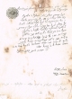 Document du tribunal rabbinique de Mogador - ?
