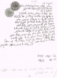 Document du tribunal Rabbinique de Mogador - 1486