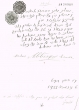 Document du tribunal Rabbinique de Mogador - 1496
