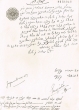 Document du tribunal Rabbinique de Mogador - 1705