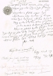 Document du tribunal rabbinique de Mogador - 1730