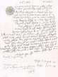 Document du tribunal Rabbinique de Mogador - 1738