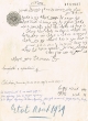 Document du tribunal Rabbinique de Mogador - 1811