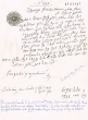 Document du tribunal Rabbinique de Mogador - 1818
