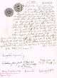 Document du tribunal Rabbinique de Mogador - 1866