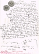 Document du tribunal Rabbinique de Mogador - 1867