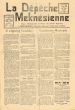 La dépêche Meknèsienne 25