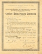 Certificat d'études primaires élémentaires de Mr Bergel Marcos