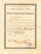 Diplôme d'études primaires préparatoires de Lucienne Weller