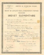 Brevet de capacité pour l'enseignement primaire / Institutrice de Lucienne Weller