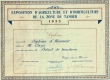 Diplôme d'Honneur délivré à Mr Cazés pour son exposition de Bétail de boucherie