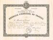 Médaille d'Honneur du Travail - Argent- en récompense pour 25 années de services
