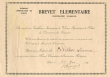 Diplôme d'Honneur au 4eme challenge d'escrime
