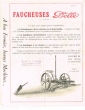 Publicité pour des faucheuses Dollé