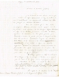 Courrier adressé à Mr Moreau, Directeur Général de la Banque d'Algérie à Paris