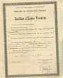 Certificat D'étude Primaires