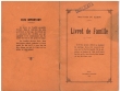 Livret de Famille