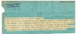 Télegramme du Juge d'instruction de Cadiz