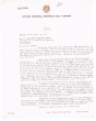 Lettre envoyée par M. Guillermo Gozalbes Busto. Office National du Tourisme Espagnol