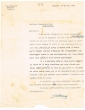 Lettre envoyé à Samuel Cohen