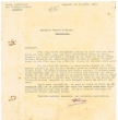 Lettre envoyée à Samuel Cohen