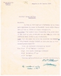 Lettre envoyée à Samuel Cohen
